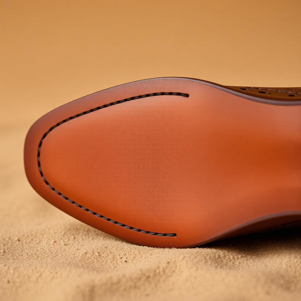 Brown Leather Brogues — sole detail thumbnail