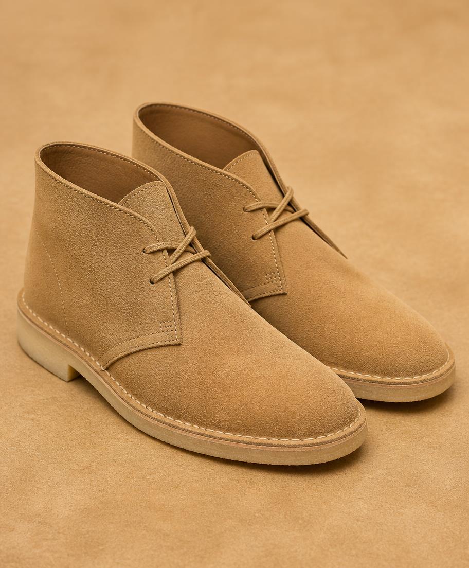 Tan Suede Desert Boots