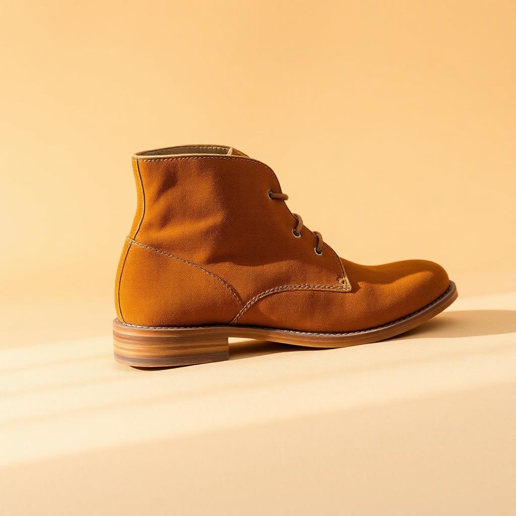 Tan Suede Desert Boots — side profile thumbnail