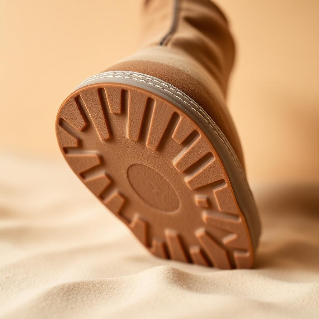 Tan Suede Desert Boots — sole detail thumbnail